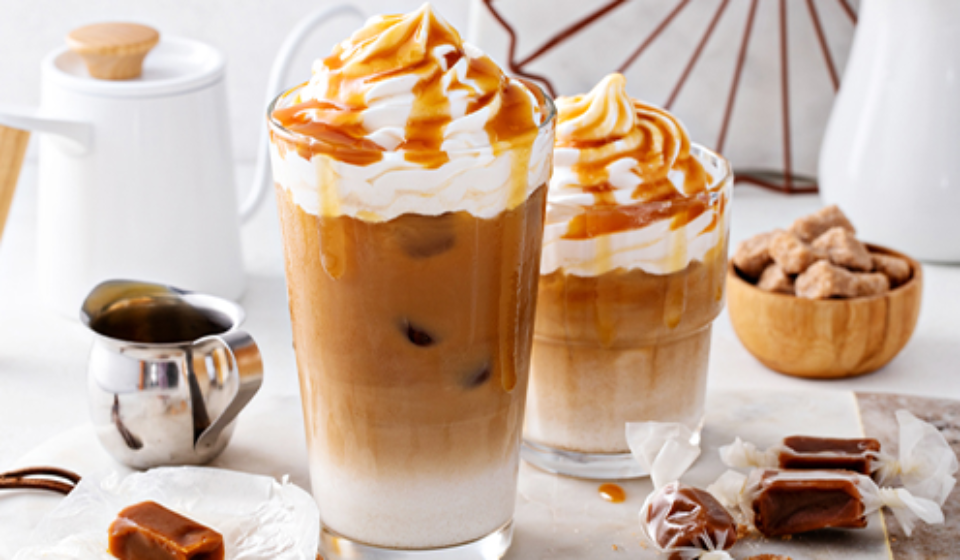 Café glacé au Caramel